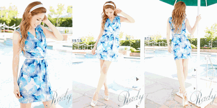 Rady 通販 アイリスフラワータックワンピース | ファッション 通販 